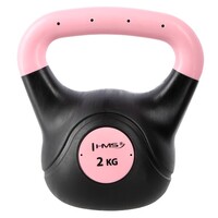 Kompozitový kettlebell HMS KPC02 Vin-Bell 2 kg růžový