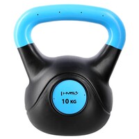 Kompozitový kettlebell HMS KPC10 Vin-Bell 10 kg modrý