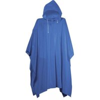 Pláštěnka PONCHO PVC silná modrá