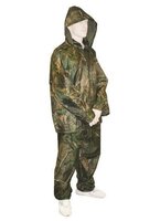 Pláštěnka dvoudílná - Rybářský CAMO set do deště - XL