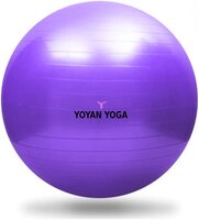 Gymnastický míč YOYAN Yoga Ball 75 cm - fialový