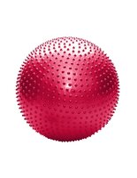 Gymnastický míč SEDCO YOGA MASSAGE BALL 45 cm - růžový