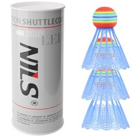 Badmintonové míčky NILS NBL6091 s LED 3 ks